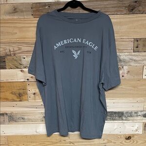 American Eagle Outfitters size XXXL Medium Gray Standard Fit Short Sleeve Tee